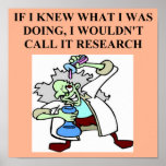 research  joke posters