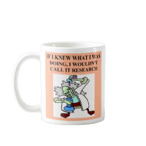 research  joke, research  joke coffee mug