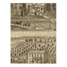 Residence of AP Howard Hancock Post Cards