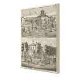 Residence of Judge Horace Corbin Canvas Print