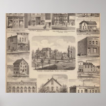 Residences and Businesses in Austin, Minnesota Print