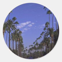 Residential Rodeo Drive, Beverly Hills, California Stickers