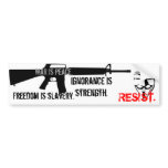 Resist - Nineteen Eighty-Four Bumper Sticker