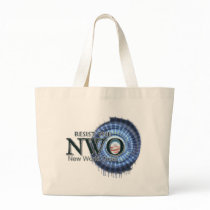 Resist the NWO Canvas Bags