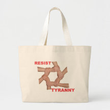 Resist Tyranny Tote Bags