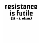 Resistance Is Futile Ladies Petite t-shirts