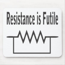 Resistance is Futile Mouse Pad