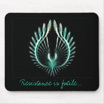 Resistance is futile.... mouse pads