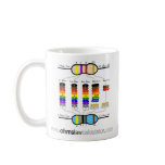 Resistor Colour Chart Mug - Large