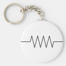 Resistor Symbol Key Chain