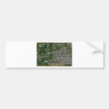 Resistors on a Circuit Board Bumper Stickers