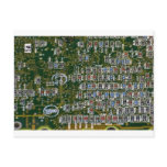 Resistors on a Circuit Board postcards