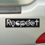 Respect Coexist Bumper Sticker