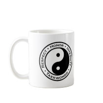 Respect Honour Integrity Taekwondo Coffee Mugs