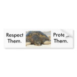 Respect. Protect. bumper stickers