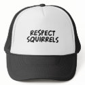 Respect Squirrels hats