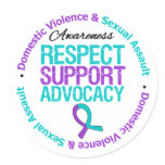 Respect Support Advocacy Domestic Violence stickers
