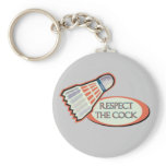 Respect the Cock keychain