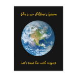 Respect the Earth - Earth Day postcards