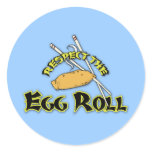 Respect The Egg Roll stickers