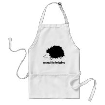 Respect The Hedgehog Aprons