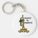 Respect the Trumpets Keychains