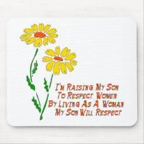 Respect Women Mouse Pad