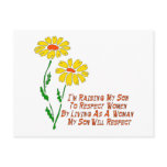 Respect Women postcards