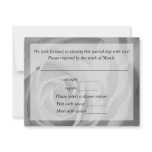 Response Card For Wedding invitations