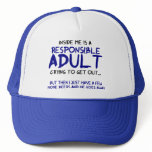 Responsible Adult Inside Me Hat