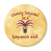 Responsible Adult Refrigerator Magnets