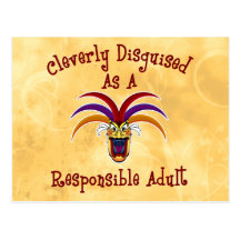 Responsible Adult Postcards
