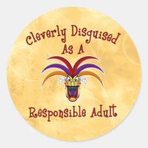 Responsible Adult Sticker