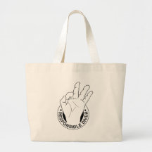 responsible_diver_logo_dark tote bag