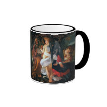 Rest on the Flight into Egypt, Caravaggio Coffee Mug