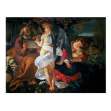 Rest on the Flight into Egypt, Caravaggio Postcards