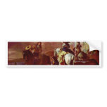 Rest On The Hawking Detail By Philips Wouwerman bumper stickers