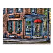 Restaurant - Cafe America Postcards