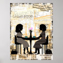 Restaurant Cafe Friendship posters