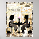 Restaurant Cafe Friendship posters