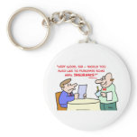 restaurant meal insurance key chain