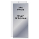 Restaurant Supplies Daily Specials (Customise) rack cards