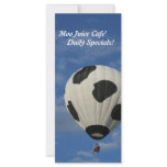 Restaurant Supplies Daily Specials (customise) rack cards