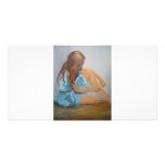 resting ballet dancer cinderella photo cards