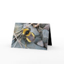 Resting Bee Greeting Card