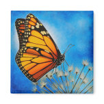 Resting Monarch magnet