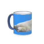 RESTING POLAR BEAR Coffee Mug