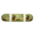 Resting Tiger  Skateboard