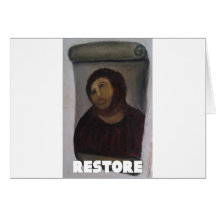 RESTORE 1 GREETING CARDS