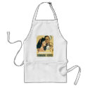 RESTORED Submarine Navy Propaganda Poster aprons